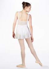 Falda de Ballet Niña Floral So Danca Blanco 2 [Blanco]