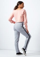 Sudadera Danza Corta con Logotipo Bloch Rosa Detrás [Rosa]