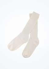 Calcetines Danza Irlandesa Inishfree Blanco Rapar [Blanco]