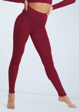 Weissman Lustre High-Waist Leggings