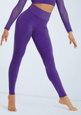 Weissman Lustre High-Waist Leggings