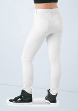 Weissman Slashed Skinny Jeans Bianco [Bianco]