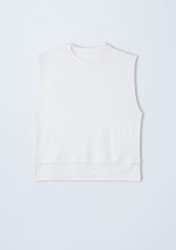 Weissman Boys Sleeveless Tee Blanc [Blanc]