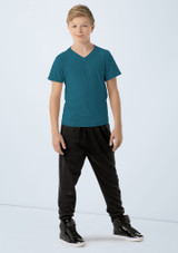 Weissman Boys V-Neck Shirt 2 [Bleue]