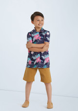 Weissman Boys Copacabana Shirt Azul Marino [Azul]