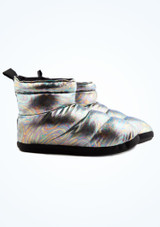 Botín de calentamiento Capezio Multicolor Lado 2 [Multicolor]