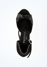 Zapatos de Tango Rebeca R325 Rummos - 8cm Negro Parte inferior [Negro]