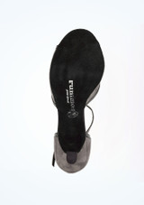 Zapatos de Tango Carmen Rummos - 7cm Gris Oscuro Suela [Gris]