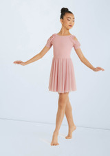 Weissman Cold Shoulder Ruffle Dress [Rosa]