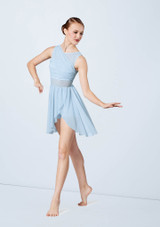 Weissman Mesh Wrap Dress [Azul]