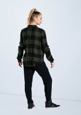 Weissman Oversized Buffalo Plaid Shirt 2 [Vert Clair]