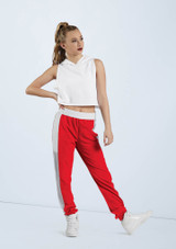 Weissman Sporty Mesh Jogger Pants Rojo [Rojo]