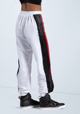 Weissman Sporty Stripe Jogger Pants Blanco 2 [Blanco]