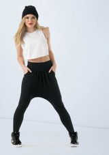 Weissman Sleeveless Crop Top Blanc [Blanc]