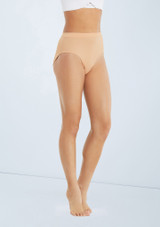 Weissman Natural Waist High Leg Brief Nude [Marrón Claro]