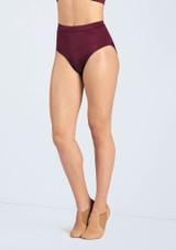 Weissman Lustre High Leg Briefs [Marrón]
