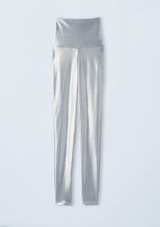 Weissman High Waist Metallic Leggings Plata [Plata]