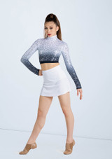 Weissman Classic Mini Skirt Blanco [Blanco]