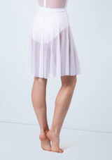Weissman Power Mesh Circle Skirt Blanco 2 [Blanco]