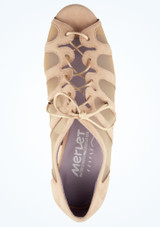 Zapatos de baile Sya Merlet con tacón de 6,3 cm Parte inferior [Marrón Claro]