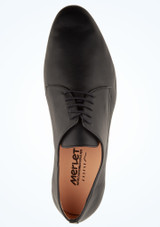Zapatos de baile de salón para hombre Zephir Merlet con tacón de 2,5 cm Parte inferior [Negro]