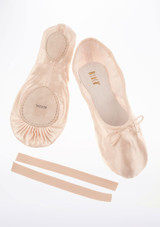 Zapatillas de Ballet de Satin con Suela Partida Prolite Bloch Rosa Rapar [Rosa]