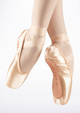 Puntas de Ballet con Ca&#241;a Dura Serenade S0131S Bloch Negro-Rosa Rapar [Negro]