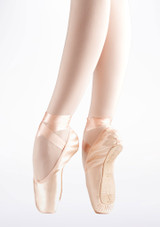 Puntas de Ballet con Caña Dura Carlotta Repetto Negro-Rosa Principal [Negro]
