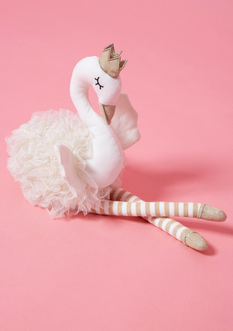 Dancer Swan With Crown White [White]