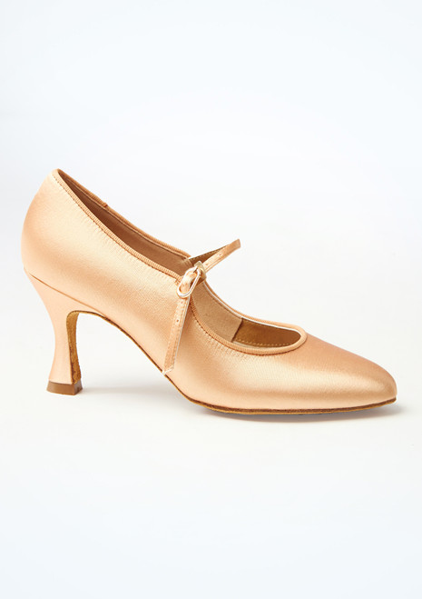 Zapatos de baile de salón C2003 International Dance Shoes - 6.35 cm Melocotón Lado [Rosa]