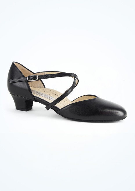 Scarpa da ballo in pelle Felice Werner Kern - 3,3 cm [Nero]