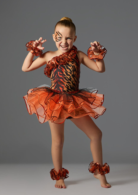 Costume Jolista Tiny Tiger Marrone Front [Marrone]