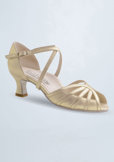 Scarpa da ballo Werner Kern Smilla in pelle scamosciata - 5 cm