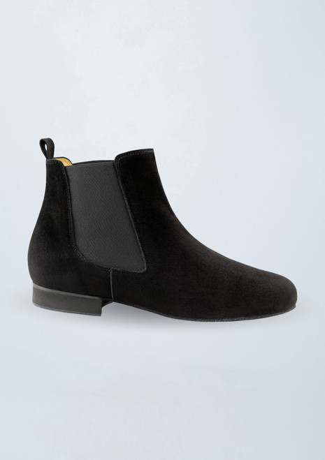 Stivaletto da ballo Werner Kern Olbia in pelle scamosciata - 2 cm Nero Front [Nero]