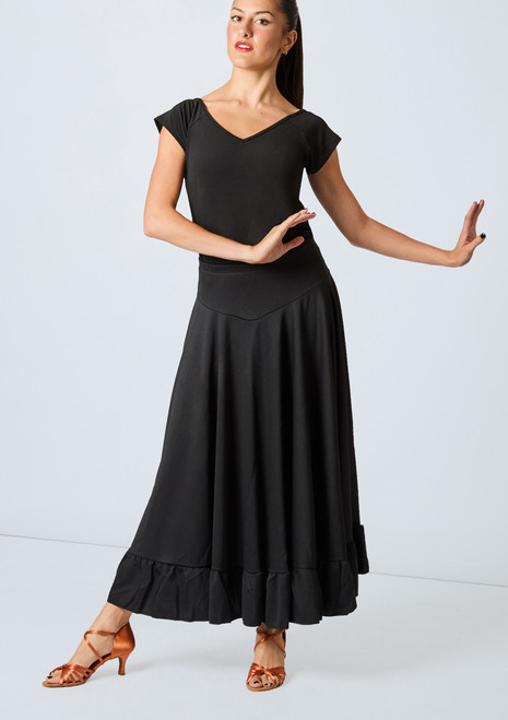 Gonna da flamenco Intermezzo Nero Front [Nero]