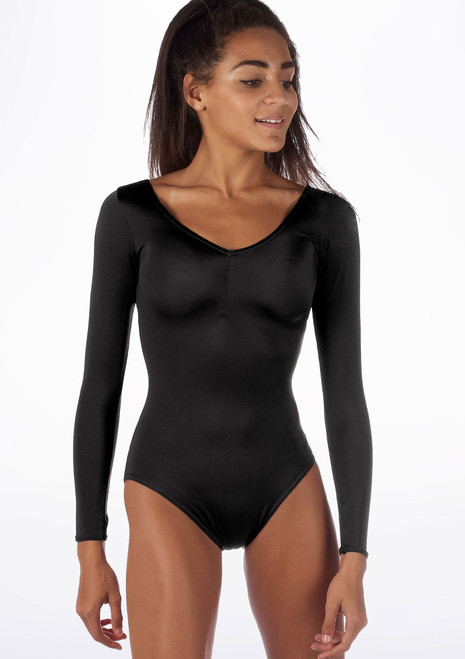 Maillot Ballet Brillante Josie Alegra Negro [Negro]