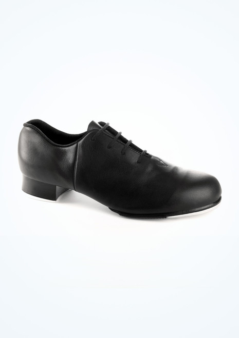 Zapatos Claqué Unisex con Suela Partida Tapflex Bloch Negro Principal [Negro]