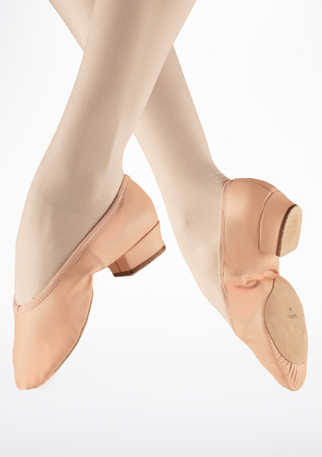 Zapatillas de Ballet de Enseñanza Paris Bloch - Rosa Rosa Principal [Rosa]