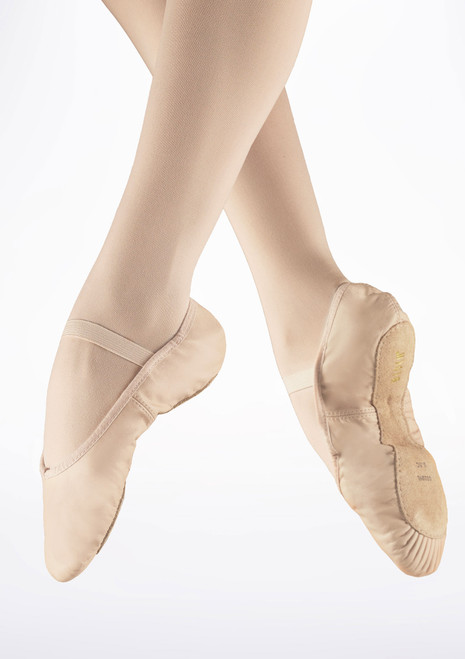 Bloch Arise S0209 Full Sole Leather Ballet Shoe - Theatrical Pink Theatrical Pink Main [Pink]