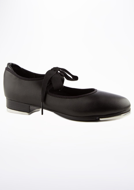 Zapatos Claqué Juvenile Capezio Negro Delante [Negro]