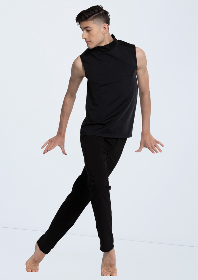 Weissman Boys Fitted Tank Negro [Negro]