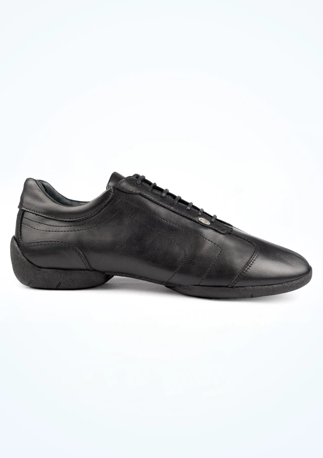 Scarpe da ballo per uomo in pelle con suola in gomma 035 PortDance