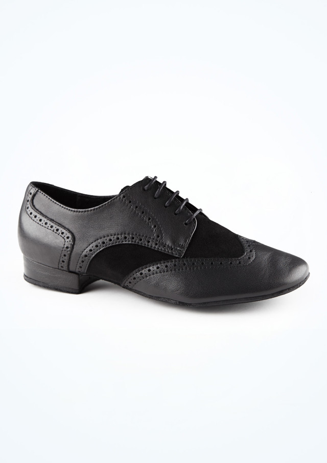 Scarpa da ballo per uomo 042 Tango PortDance Nero Side [Nero]