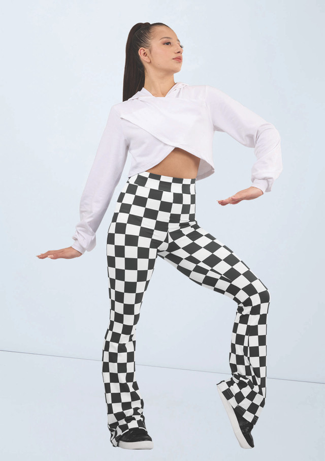 Weissman Multi-Print Flared Pants Nero-Bianco 1942 [Nero]
