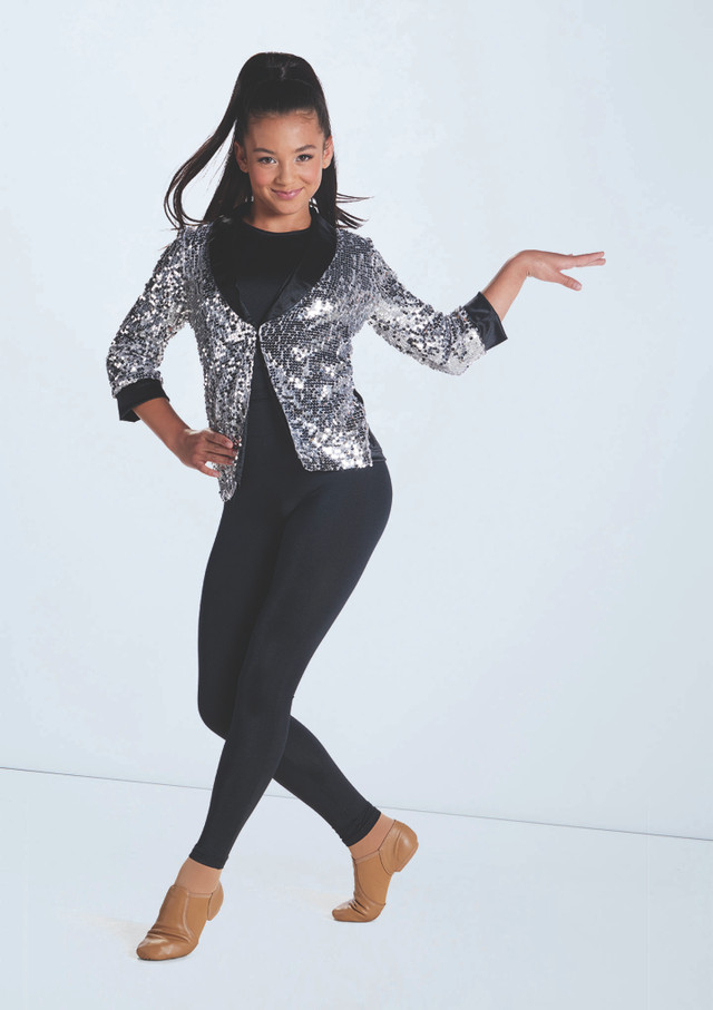 Weissman Ultra Sparkle Blazer Argento 3336 [Argento]