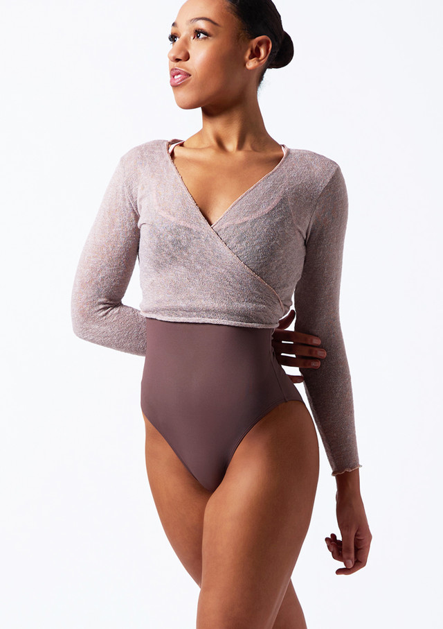 Scaldacuore da danza classica Elna Intermezzo Beige Front [Marrone]