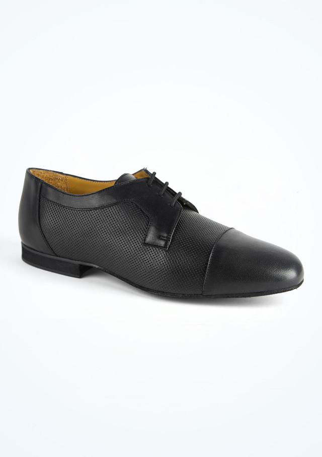 Scarpa da ballo in pelle Treviso Werner Kern Nero Side [Nero]