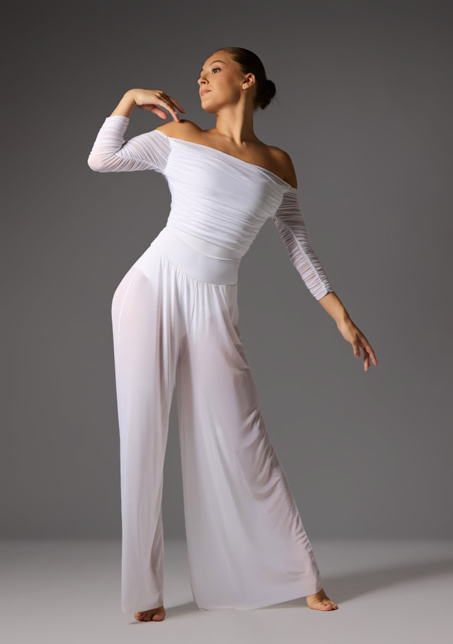 Costume lirico Ever After Jolista Bianco Front [Bianco]