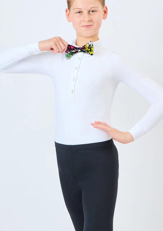 Papillon elasticizzato con stampa Alegra AZT Front [A motivi]