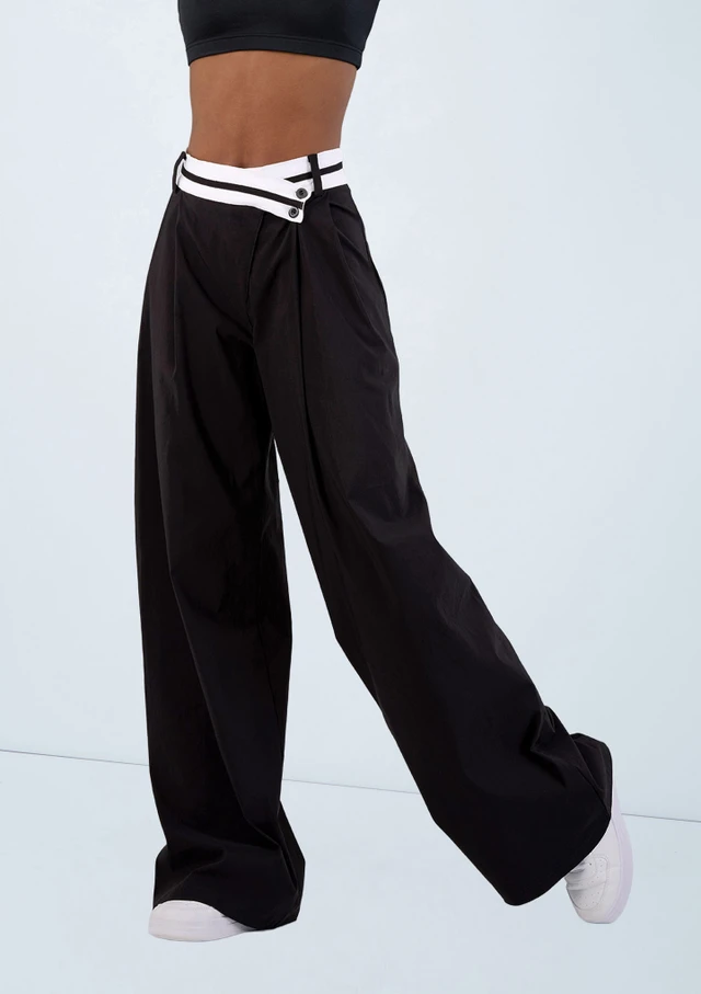 Weissman Belted Detail Suit Pant Nero [Nero]